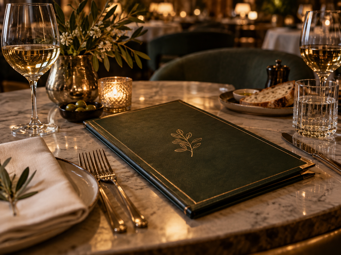 Restaurant menu scanning